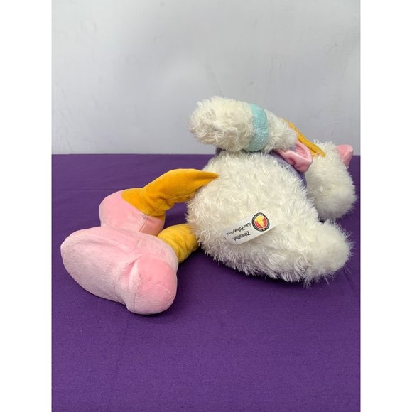 Walt Disney Disneyland Resort Daisy Duck Purple Shirt Pink Shoes Bow 16 Inch Plu - Picture 5 of 10